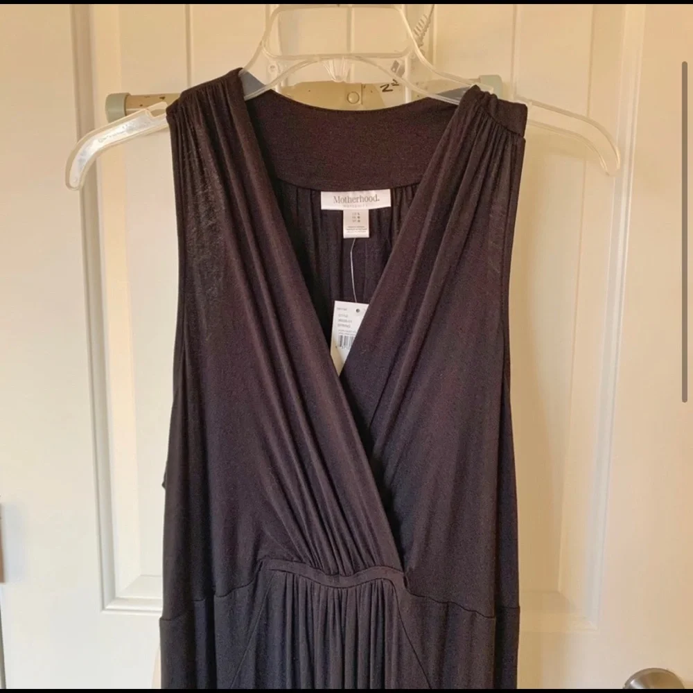 NWT Motherhood Maternity Maxi Dress Size L - Picture 3 of 11